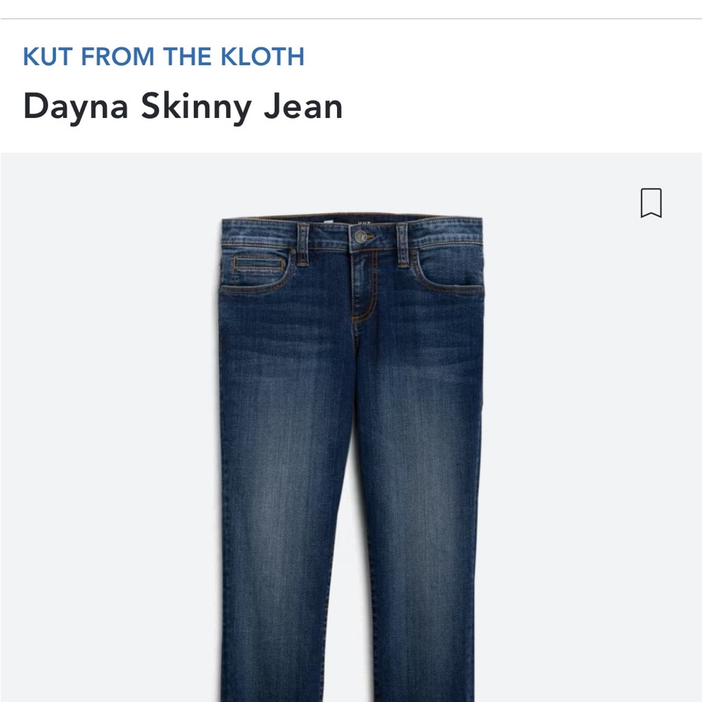 Kut from the Cloth skinny jeans